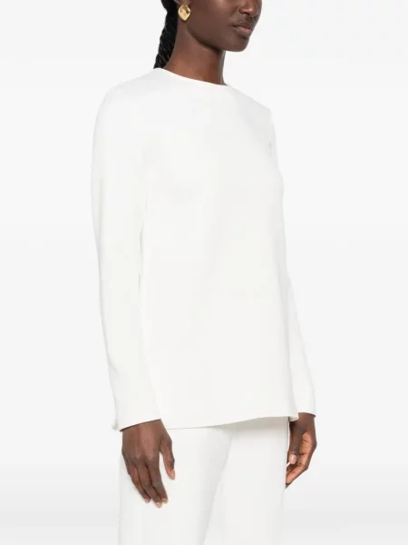 Lung top Max Mara alb