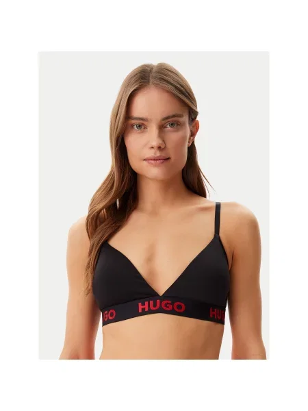 HUGO Бюстгальтер бралетт чорний