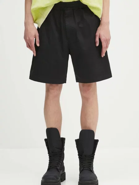Axel Arigato pantaloni scurți din Stitch Embroidered Shorts negru