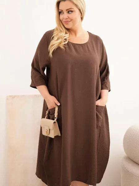 Rochie Kesi Włoski maro