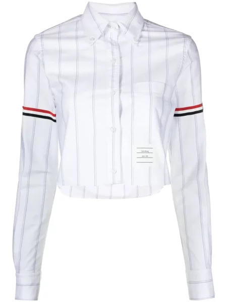 Cropp cămașă Thom Browne alb