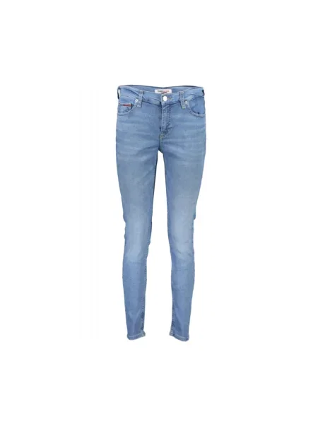 Skinny jeansy Tommy Hilfiger Nora niebieskie