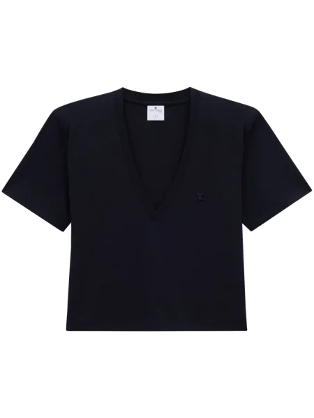 Tricou Courreges negru