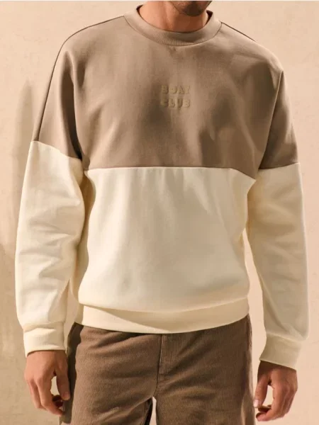 Sinsay Mikina krémová