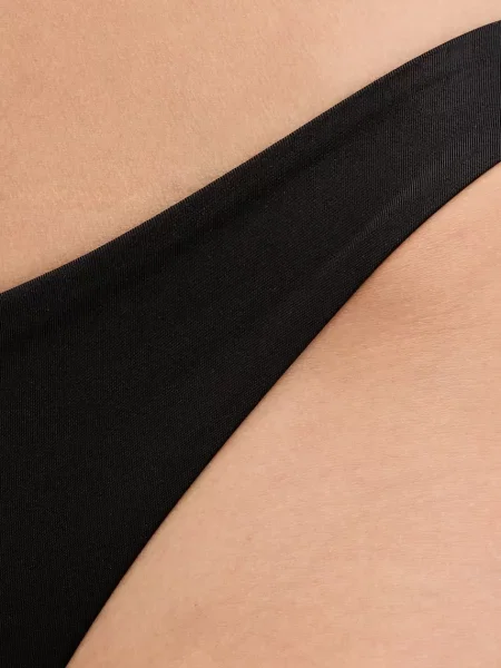 Dół od bikini z nadrukiem z logo Hugo czarne