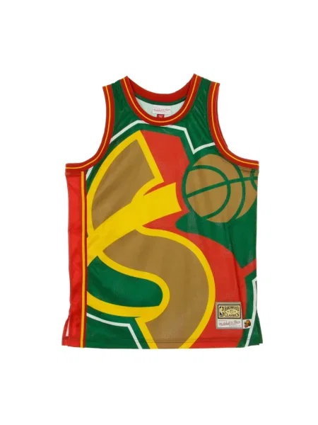 Koszulka sportowa Mitchell & Ness z nadrukiem