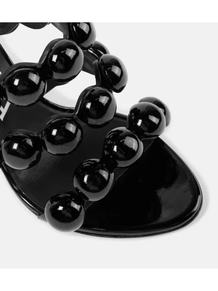 Sandale Alaïa din piele negru