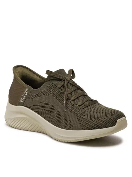 Αθλητικά Skechers χακί