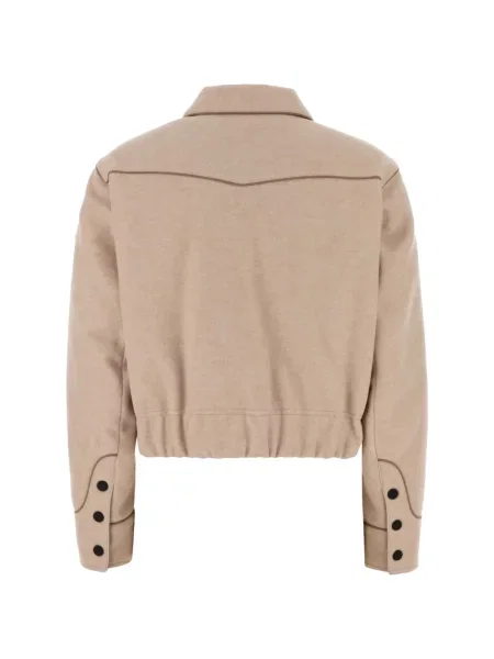 Geacă cămașă Moncler Grenoble roz