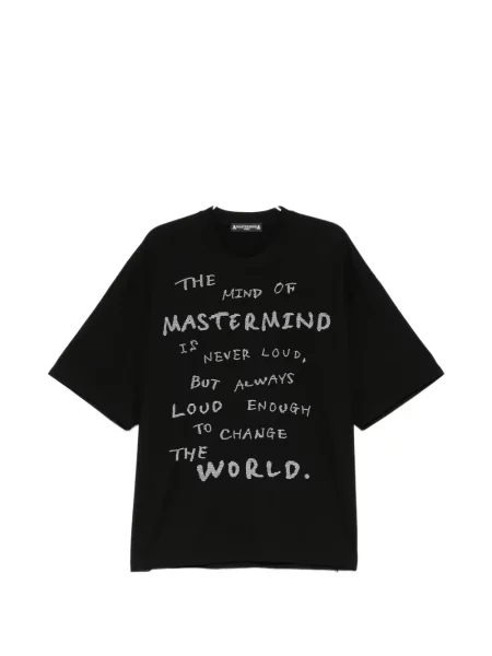 Tricou Mastermind World cu imagine negru