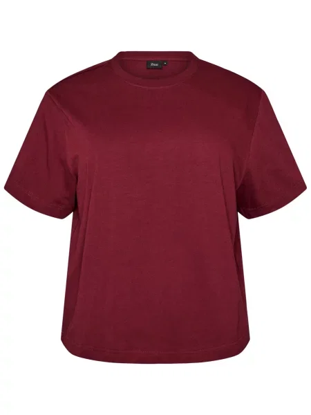 Zizzi Tricou VAIKO bordeaux roșu