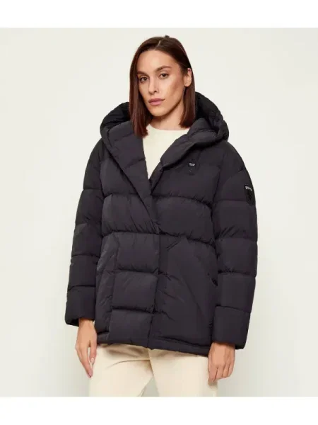 BLAUER Geacă de puf PRAIRIE | Oversize fit negru