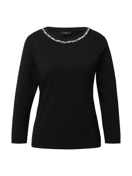 S.Oliver Majica / transparentna črna