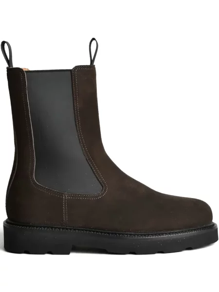 Botine Henderson Baracco din piele de căprioară maro