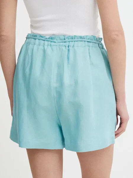 Льняные джинсовые шорты Pepe Jeans