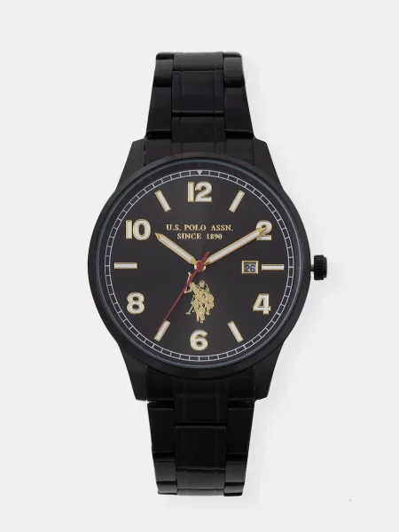 Годинник U.S. Polo Assn. JACOB чорний