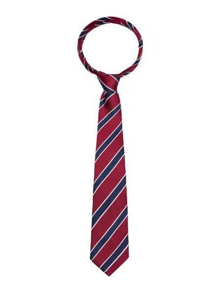 Bershka Kravata marine / rdeča bela