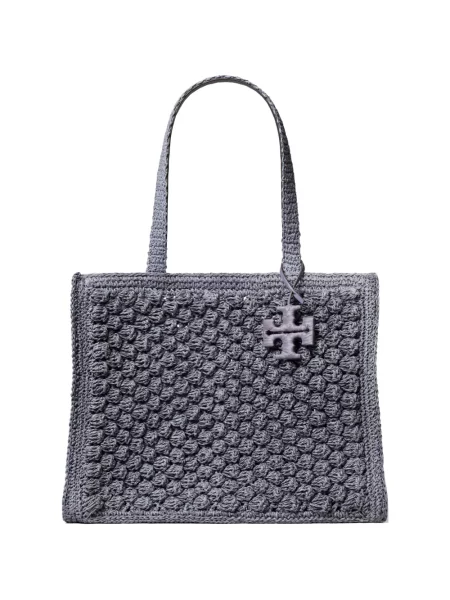 Geantă shopper Tory Burch gri