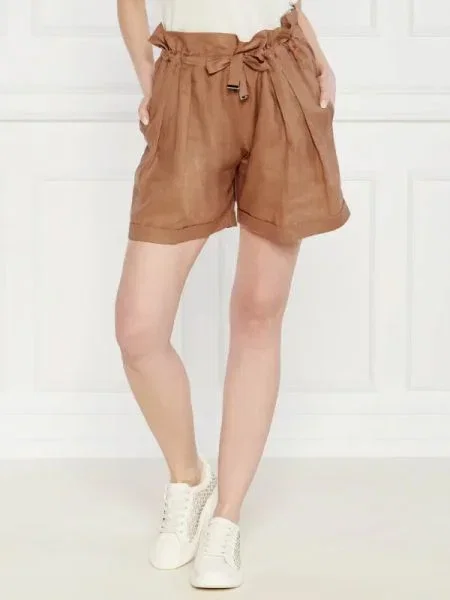 BOSS ORANGE Pantaloni scurți Turrina | Relaxed fit portocaliu