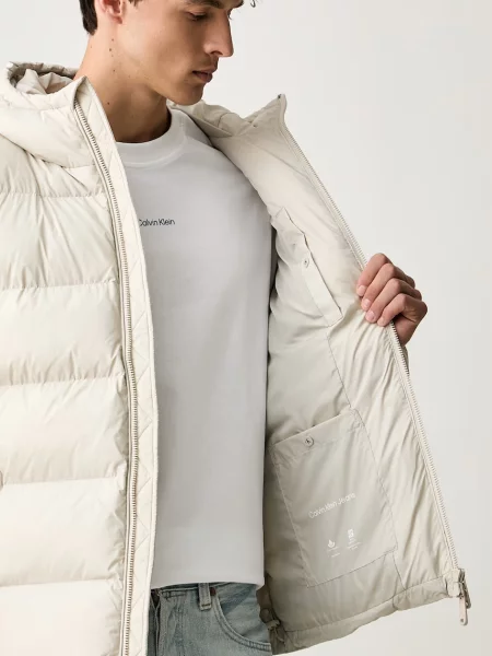 Calvin Klein Jeans капитонирано яке мъжко бежово