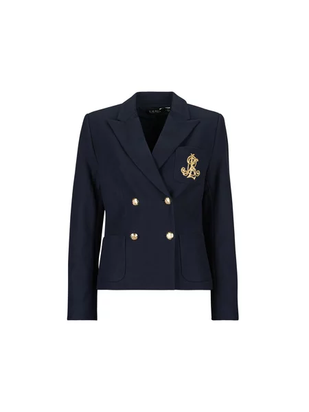 Pleten blazer Lauren Ralph Lauren modra