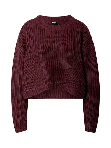 Pulover Urban Classics cu picior lat roșu