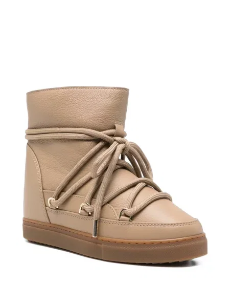 Botine Inuikii din piele cu pană