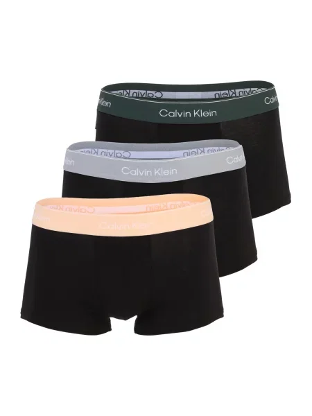 Calvin Klein Underwear Boxeri gri / verde pin / negru alb