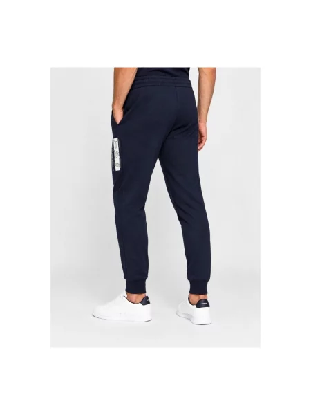 Pantaloni Emporio Armani Ea7 albastru