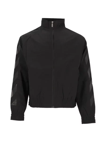 Lung geacă Off-white alb