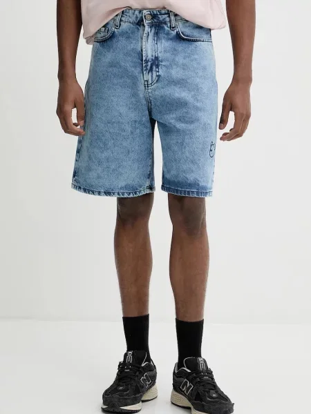 Traper kratke hlače Inbetweeners bez uzorka plava