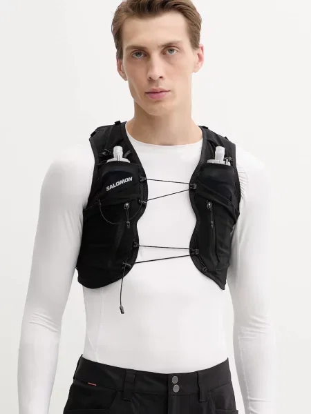 Tekaški brezrokavnik Salomon črna