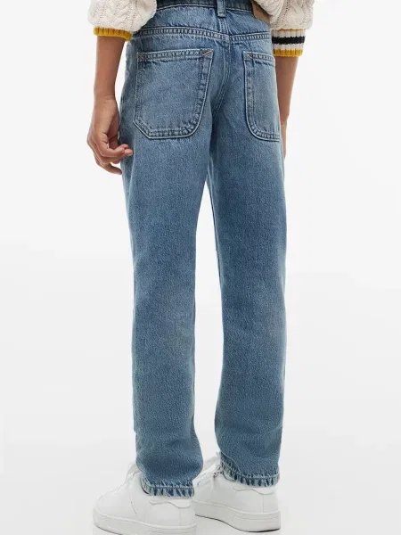 Tommy Hilfiger дънки regular за деца STRAIGHT синьо