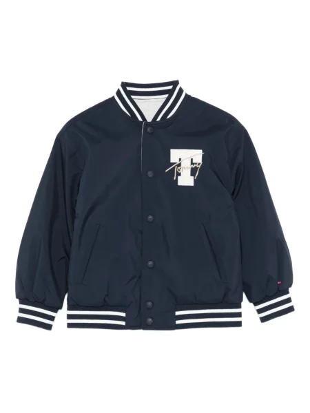 Kurtka dziecięca Tommy Hilfiger niebieska