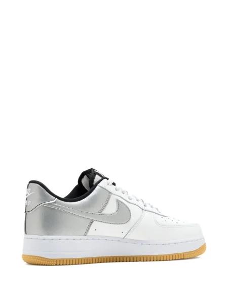 Pantaloni scurți Nike cu autograf cu decolteu rotund retro alb