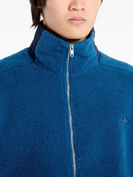 Top sport Adidas cu dungi de catifea cord tenis albastru