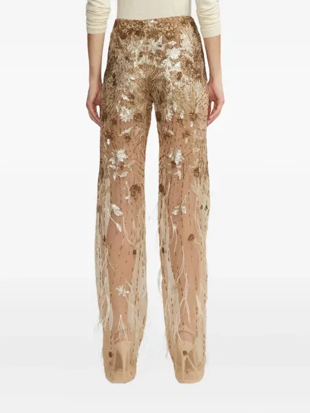 Pantaloni Ralph Lauren Collection cu pene