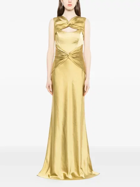 Rochie maxi Amsale galben