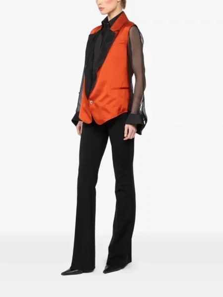 Satenski prsluk Ibrigu narančasta