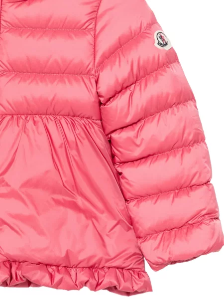 Kurtka dziecięca Moncler Enfant różowa