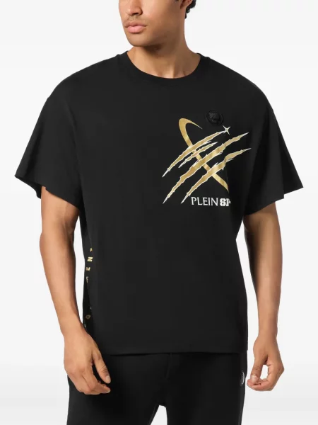 Tricou Plein Sport cu imagine negru