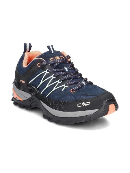 Dámske trekové topánky CMP Rigel Low blue/giada/peach modrá