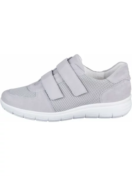Sneakersy Semler zamszowe białe