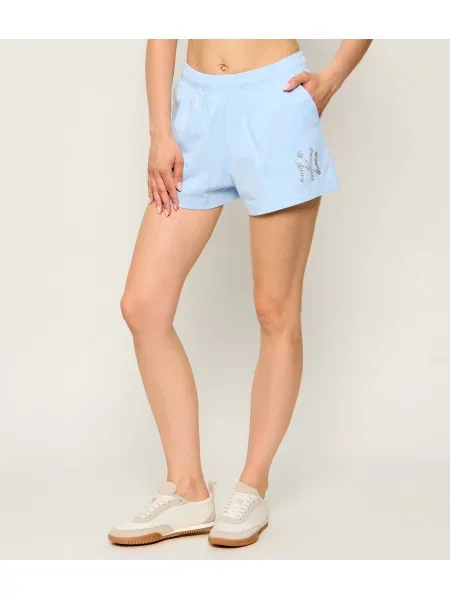 Sporty&Rich Pantaloni scurți Yankees Krystal Disco | Relaxed fit albastru