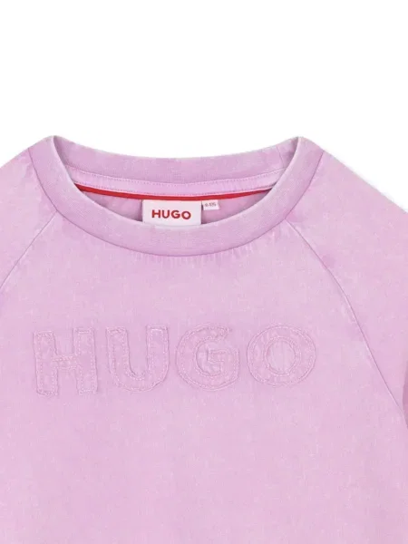 Koszulka dziecięca Hugo fioletowa