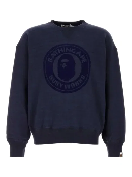 Pulover A Bathing Ape® cu imagine albastru