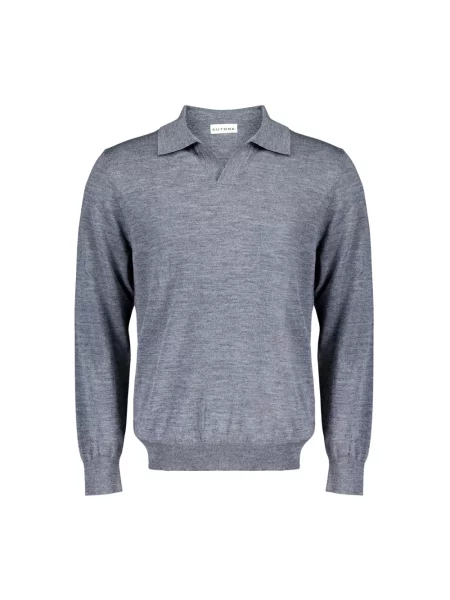 Sweter Autore wełniany szary