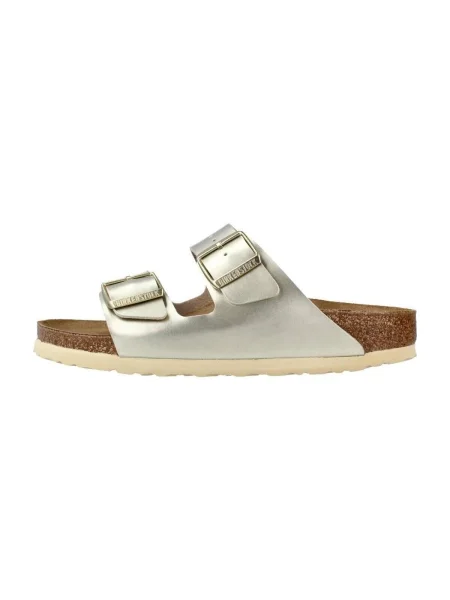 Šľapky BIRKENSTOCK Arizona BF Narrow electric metallic gold