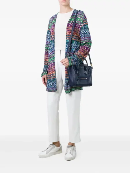 Pletený kardigan Missoni Pre-owned modrý