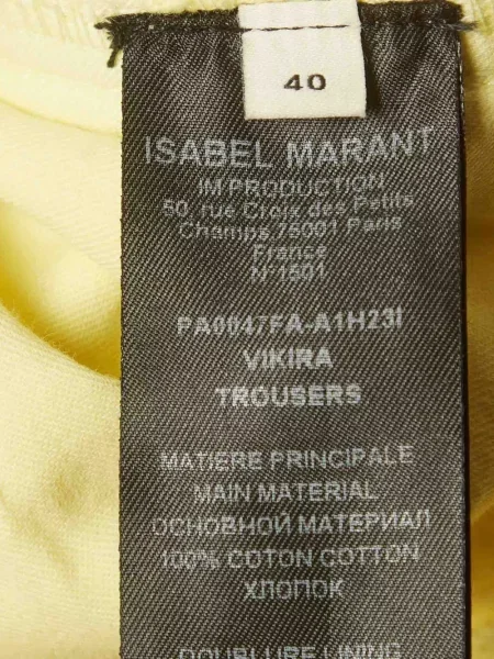 Blugi Isabel Marant galben